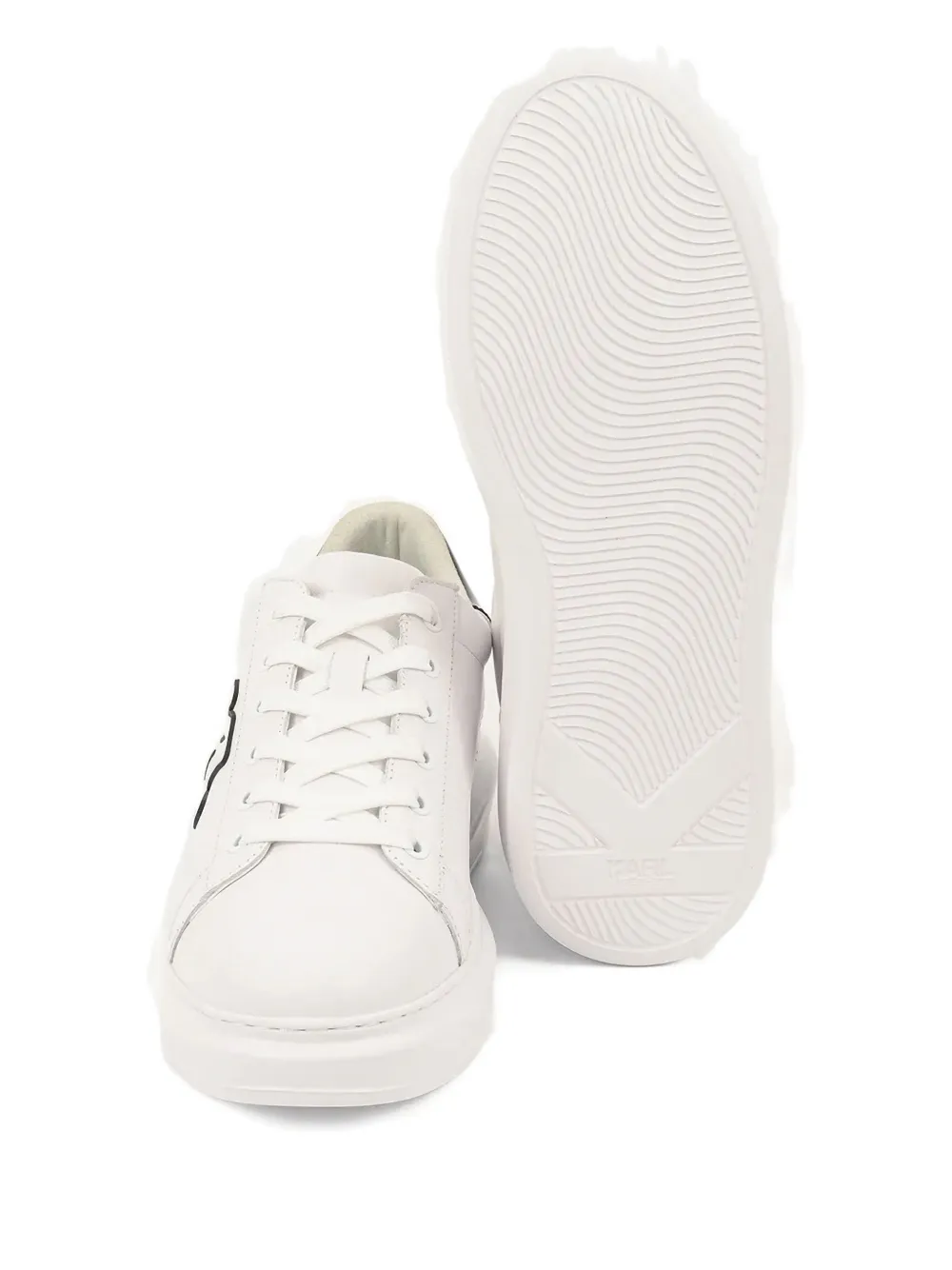 Karl Lagerfeld logo-patch sneakers White