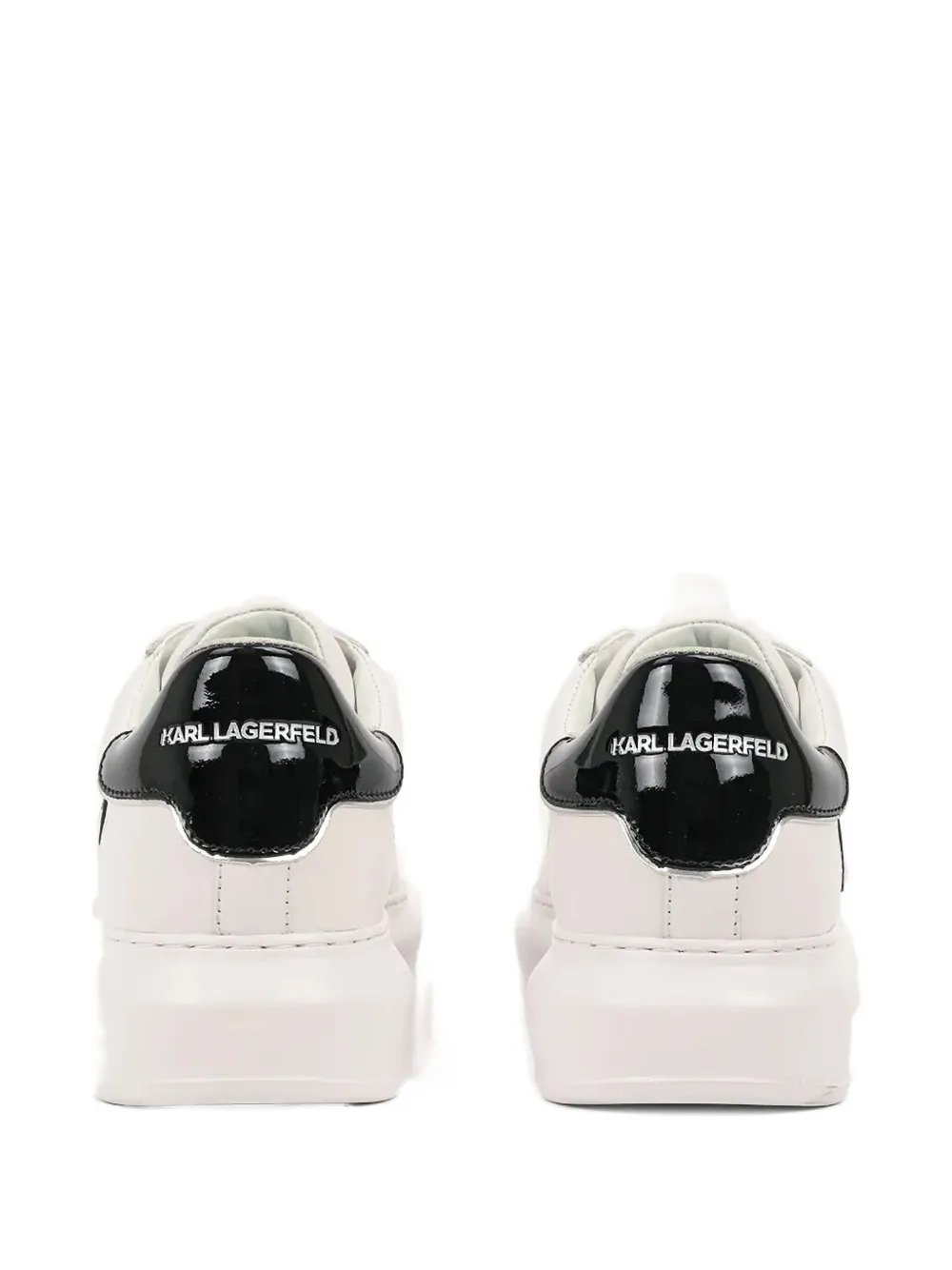 Karl Lagerfeld logo-patch sneakers White