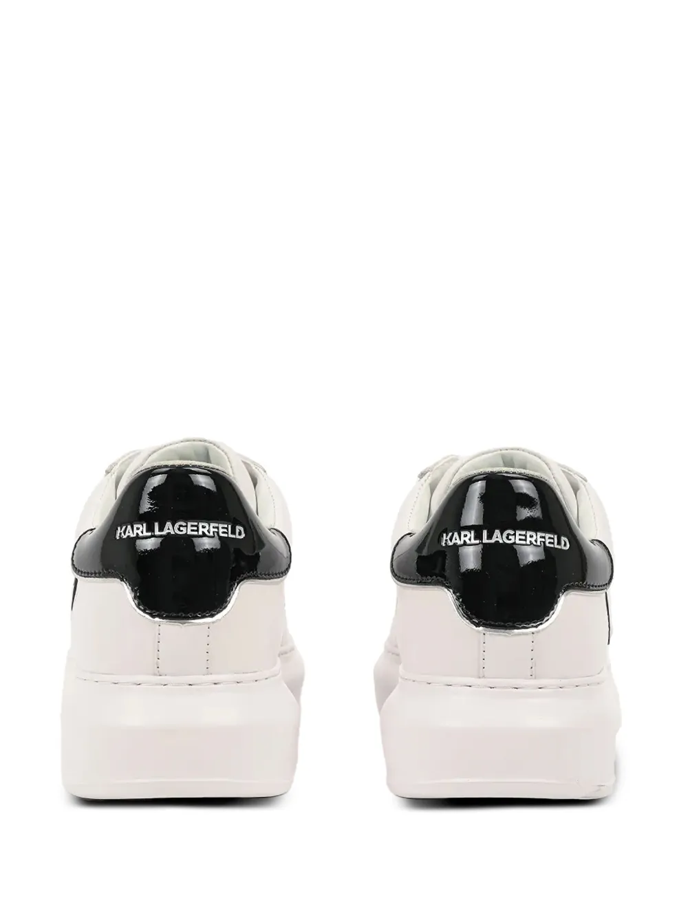 Karl Lagerfeld logo-patch sneakers White
