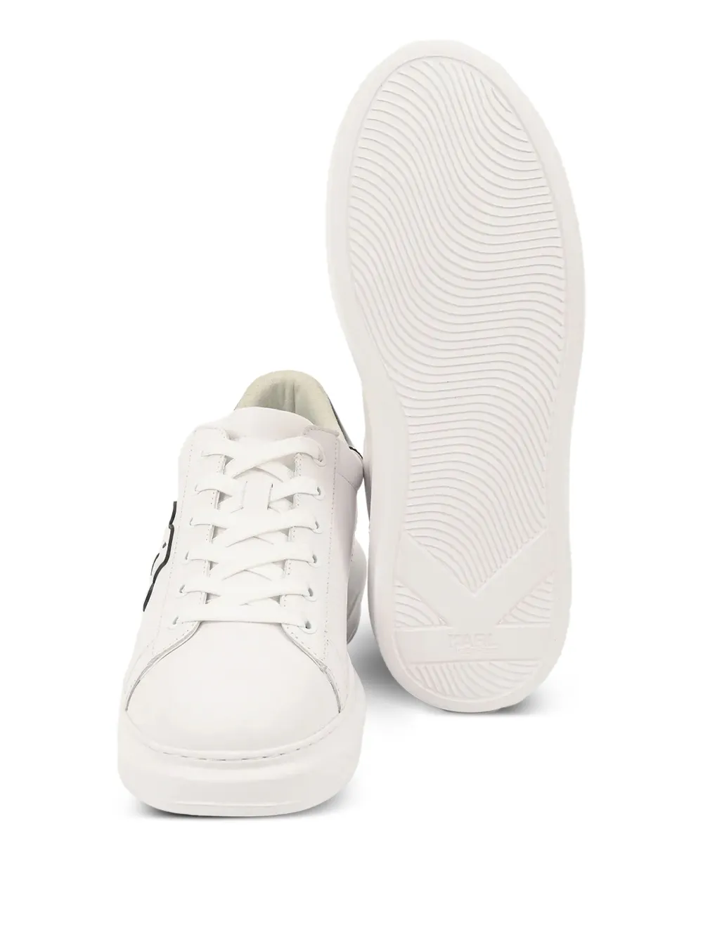 Karl Lagerfeld logo-patch sneakers White