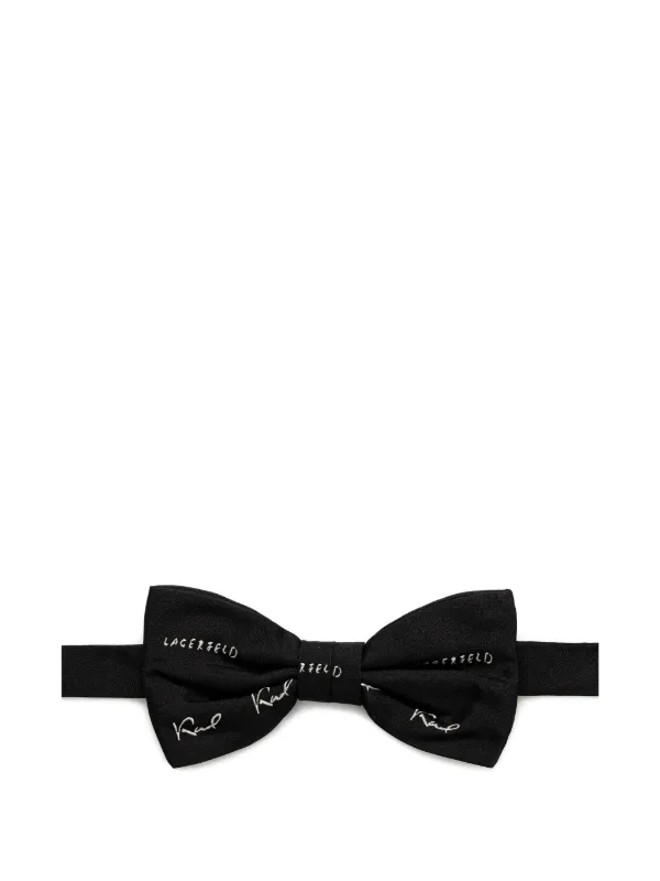 karl lagerfeld bow tie