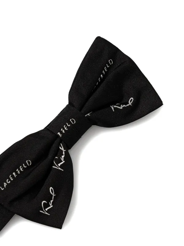 karl lagerfeld bow tie