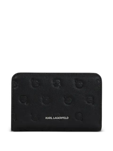 Karl Lagerfeld Ikon Portemonnaie mit Monogramm