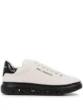 Karl Lagerfeld cut-out-sole sneakers - White