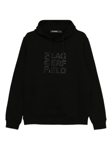 Karl Lagerfeld logo-print hoodie