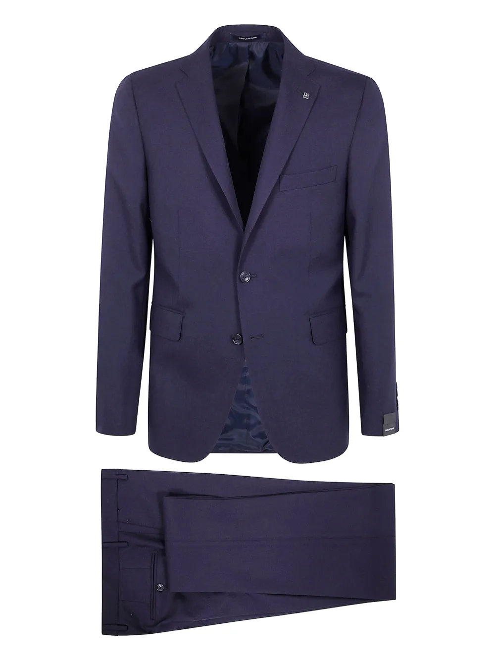Tagliatore wool suit Blauw