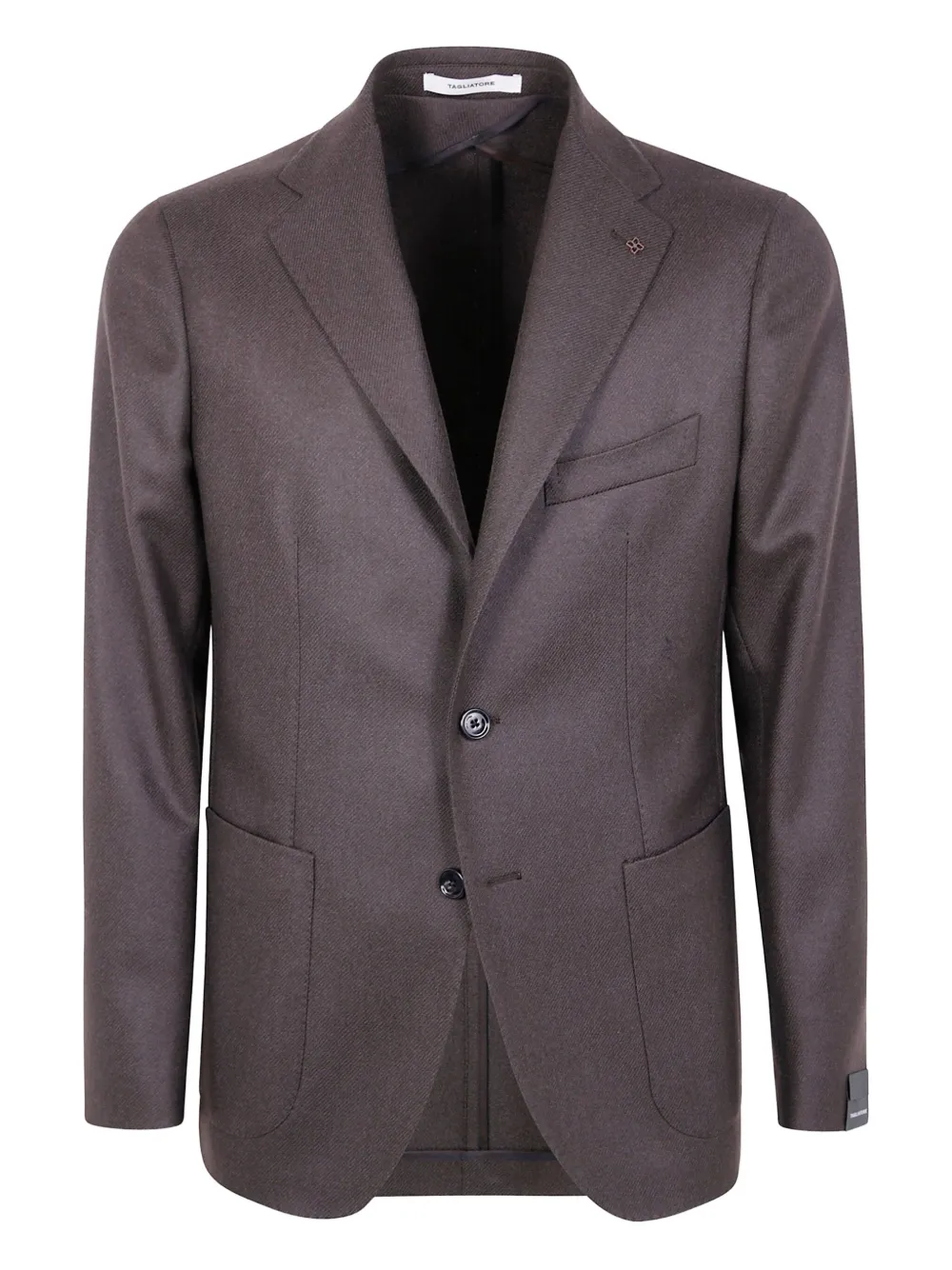 Tagliatore herringbone wool jacket Bruin
