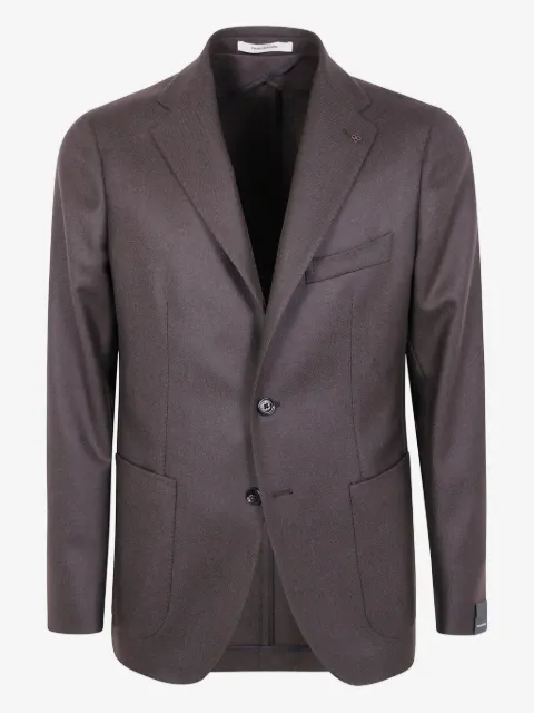 Tagliatore herringbone wool jacket