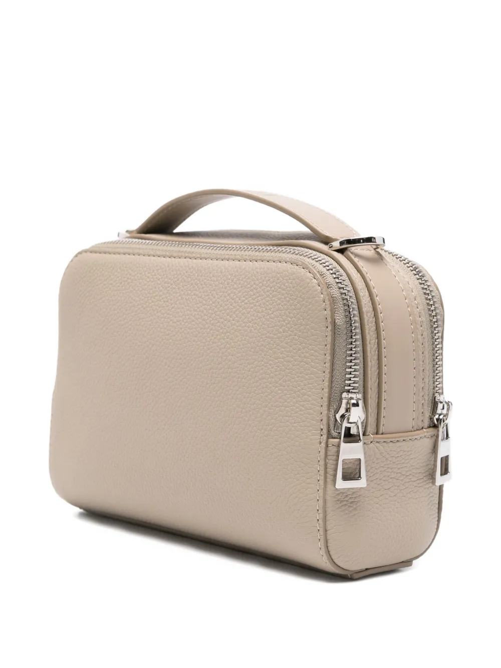 Loewe Zip-fastening Top-handle Messenger Bag In Neutral