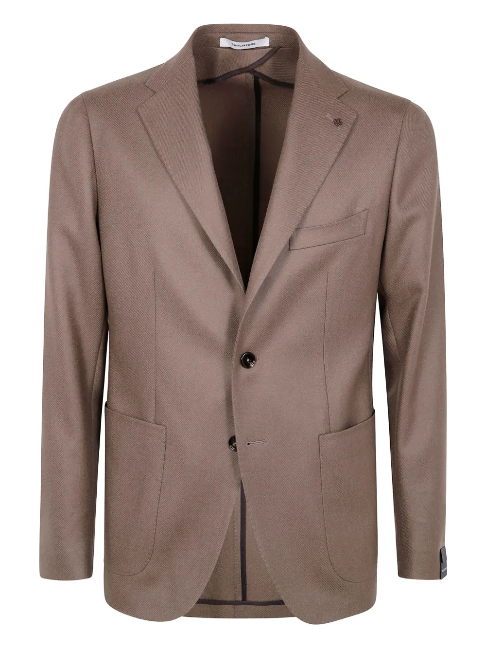 Tagliatore herringbone wool jacket Bruin