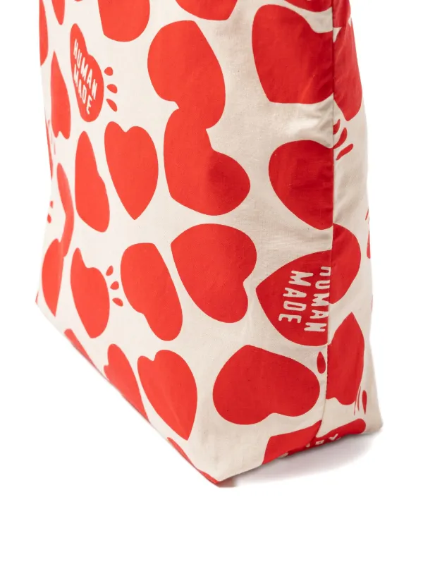 HUMAN MADE REVERSIBLE TOTEトートバッグ HEART Human Made heart-print Reversible Tote Bag | Red | FARFETCH HK