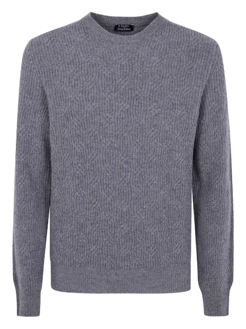 Barba cable-knit sweater