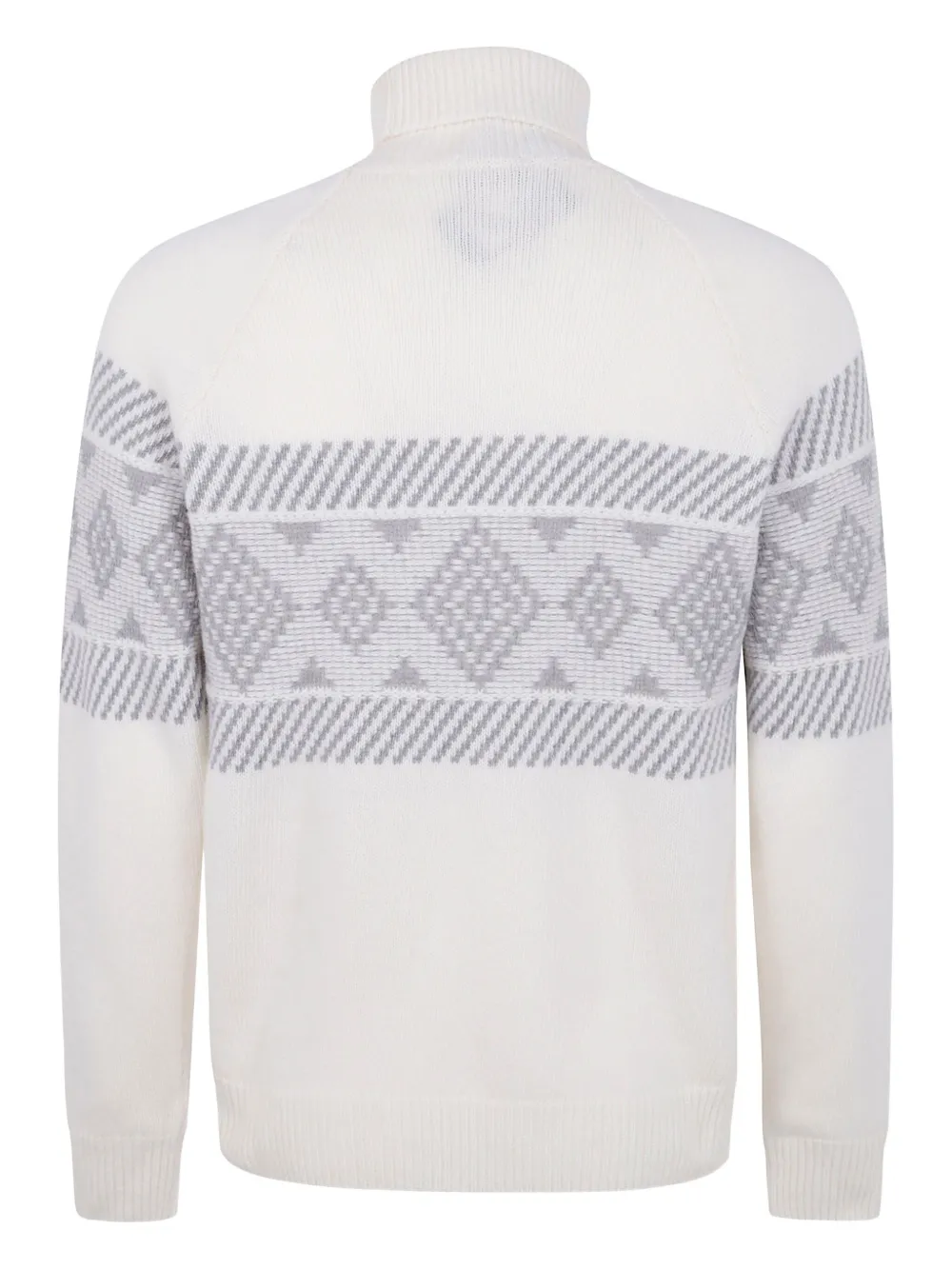 Barba wool jumper Wit