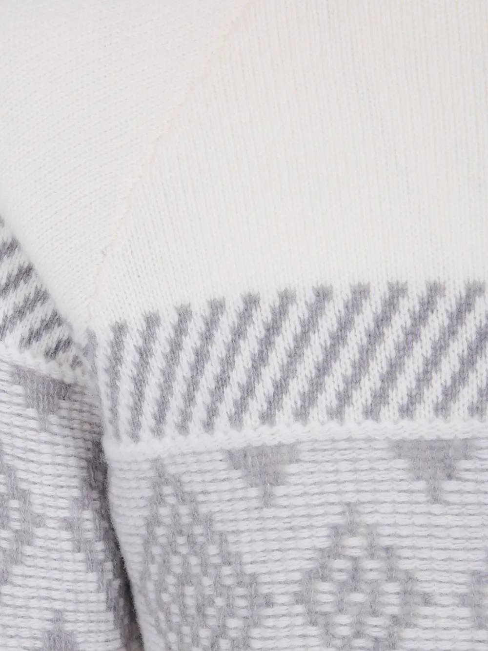 Barba wool jumper Wit