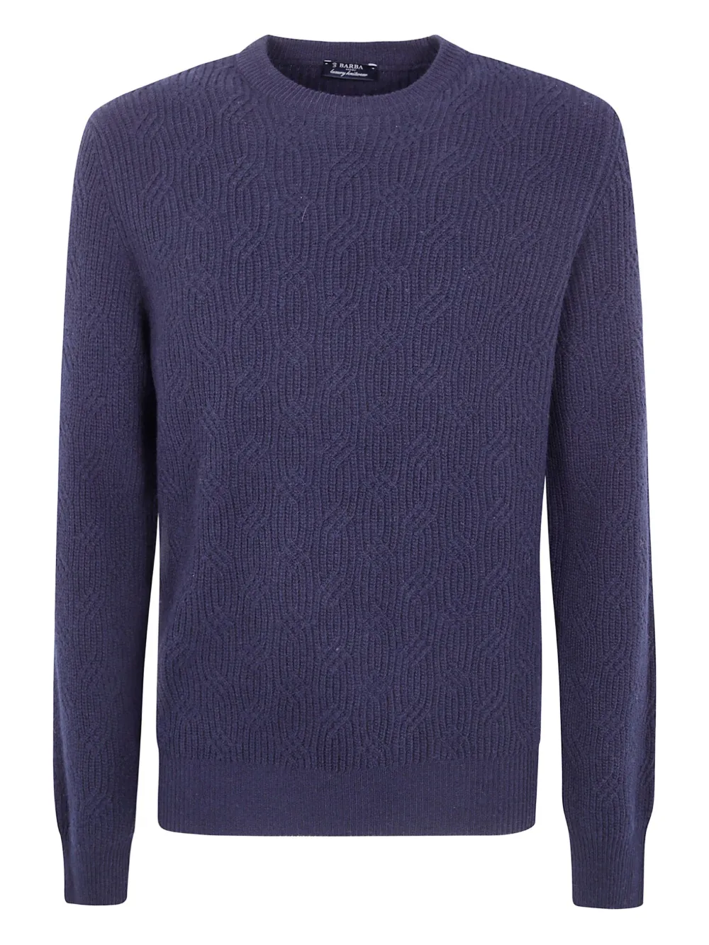 ribbed-knit jumper