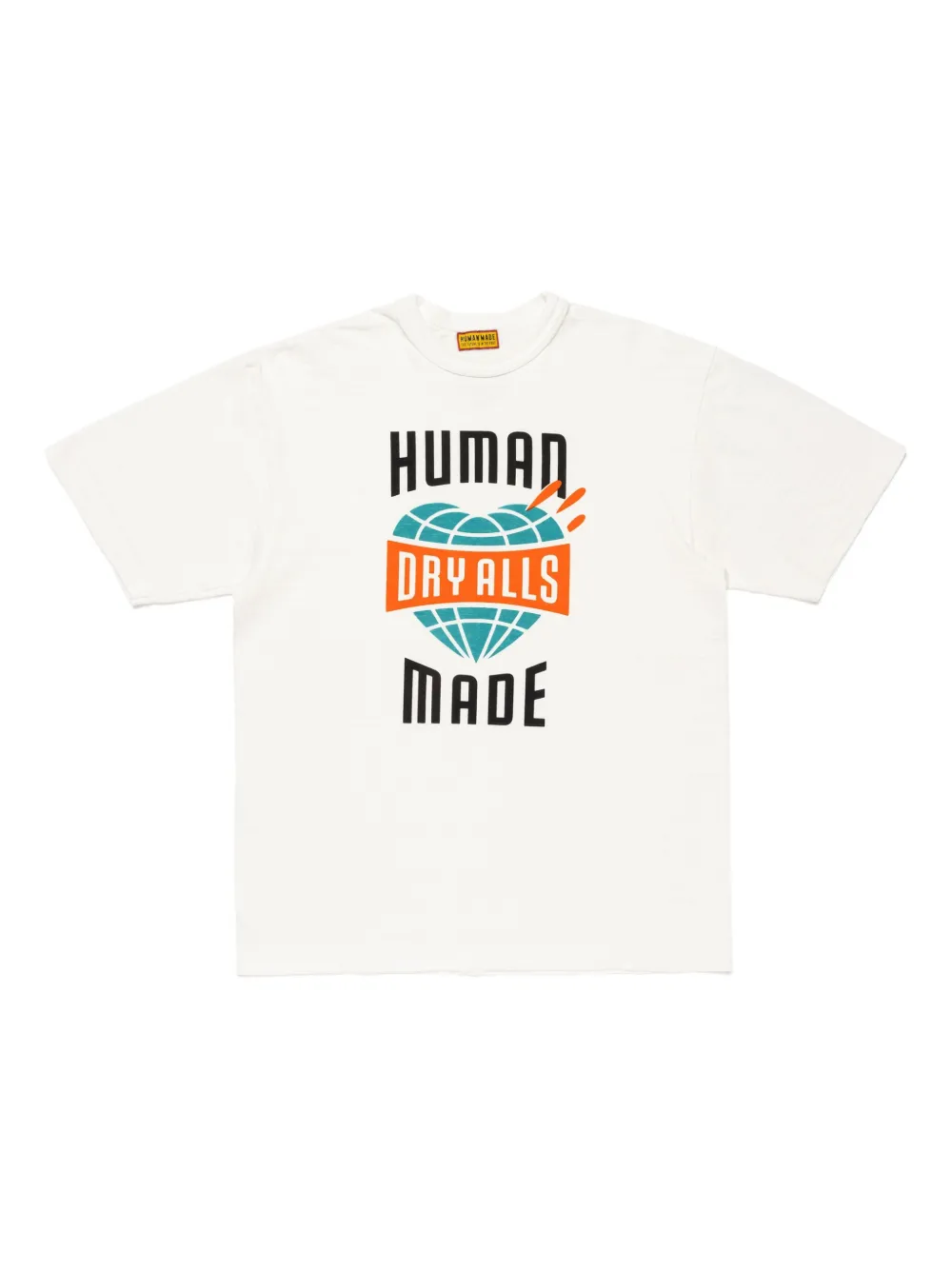 Human Made playera con motivo de globo de corazón | blanco | Image 1