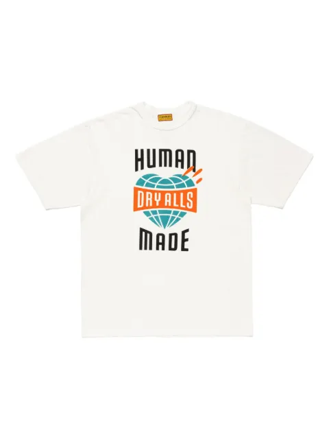 Human Made playera con motivo de globo de corazón