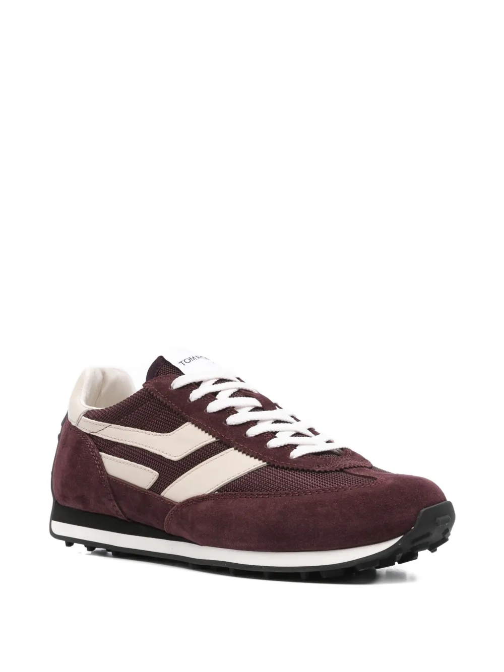 TOM FORD Mick panelled sneakers Red