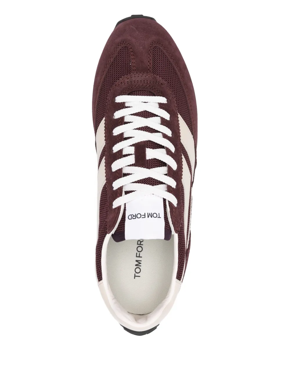 TOM FORD Mick panelled sneakers Red