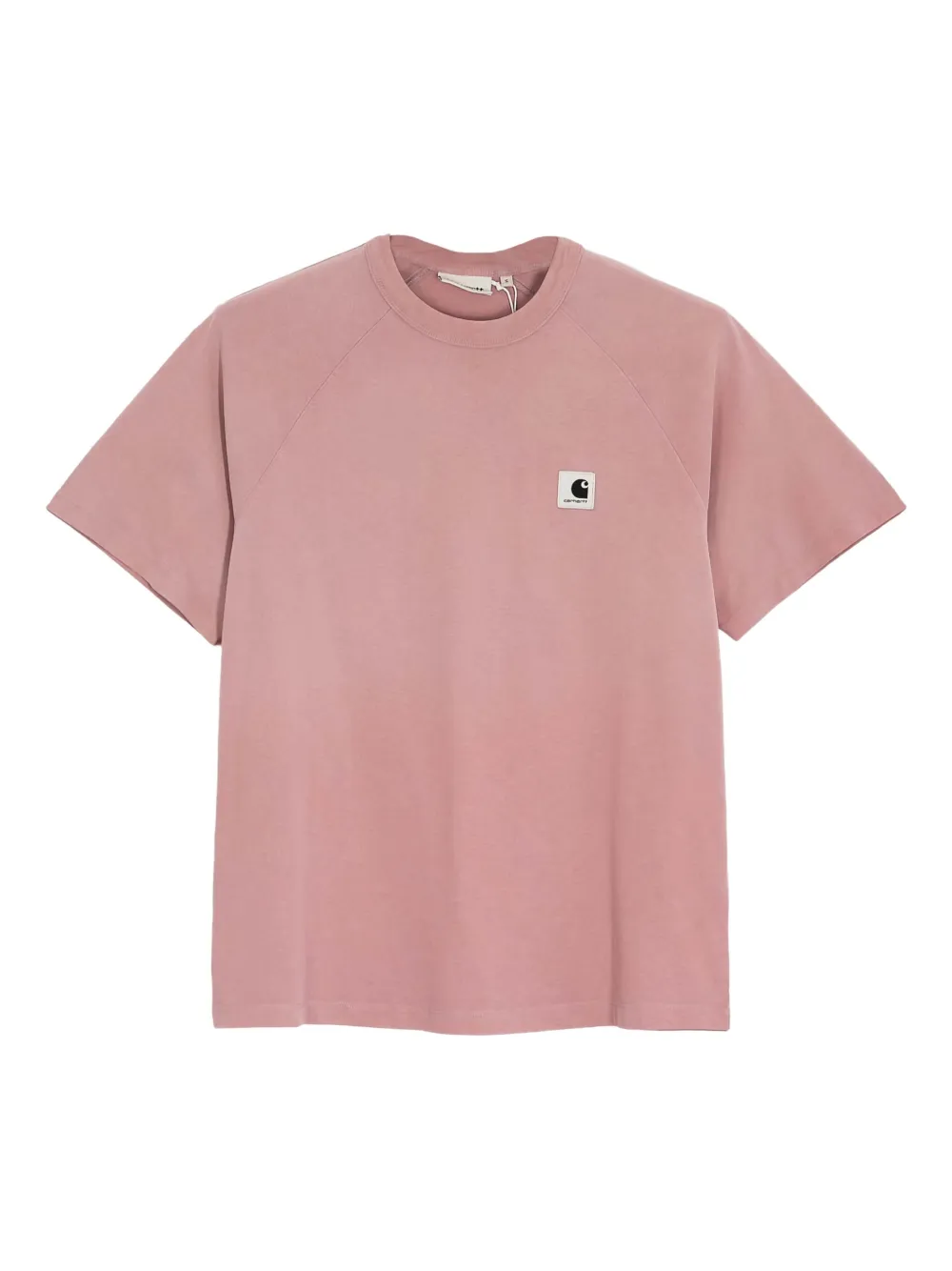 Carhartt WIP Hudson square-label T-shirt | Pink | Image 1