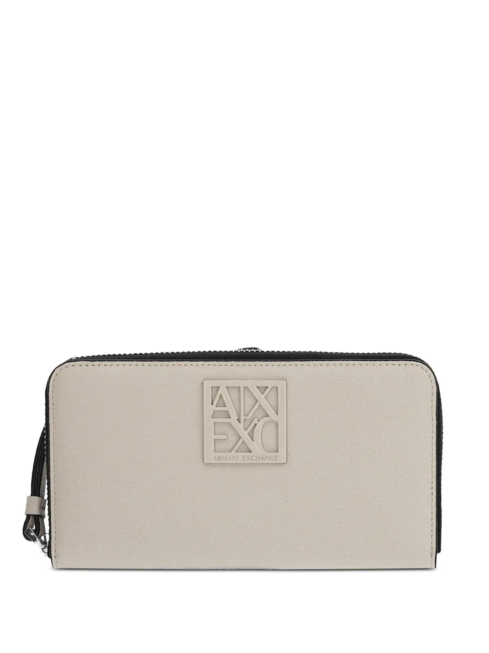 Armani Exchange ファスナー財布 - ニュートラル Armani Exchange ファスナー財布 - ニュートラル