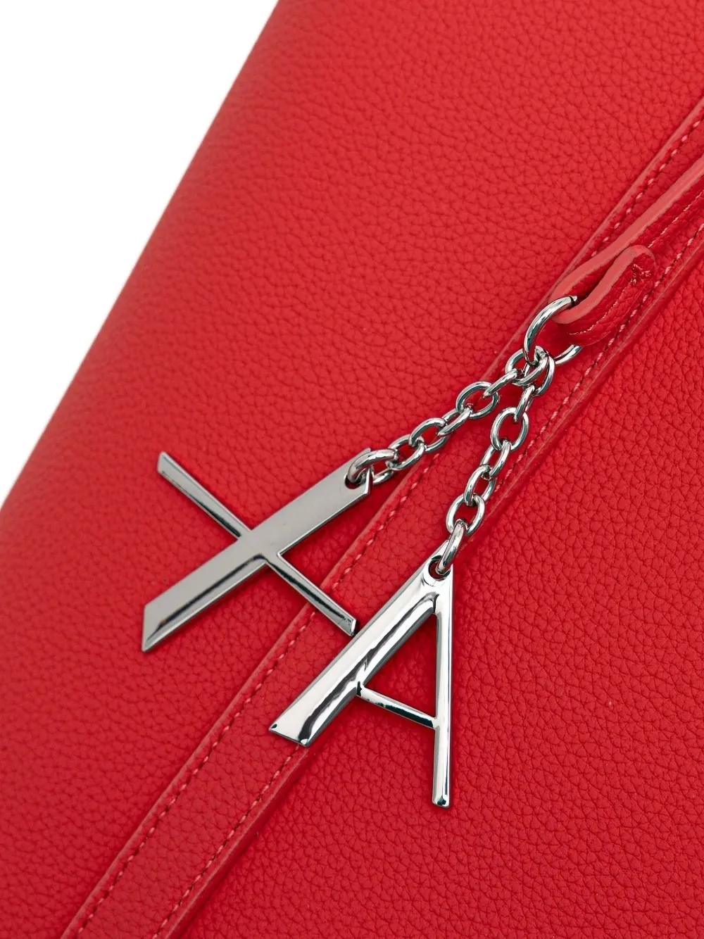 Armani Exchange Shopper met logobedel Rood