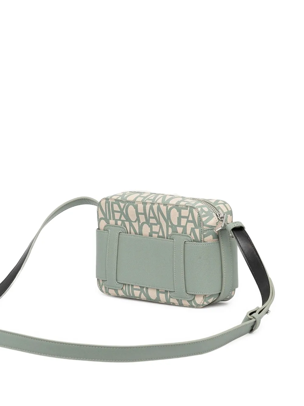 Armani Exchange Tas met logoplakkaat en gesp Groen
