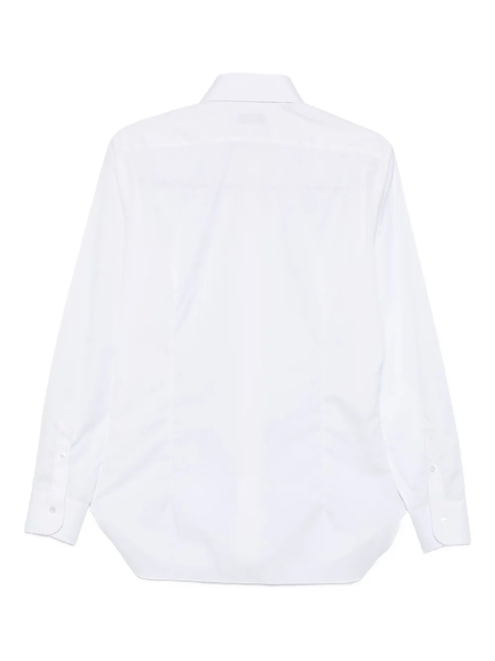 Barba long-sleeved button-up shirt - Wit