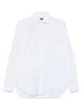 Barba long-sleeved button-up shirt - White