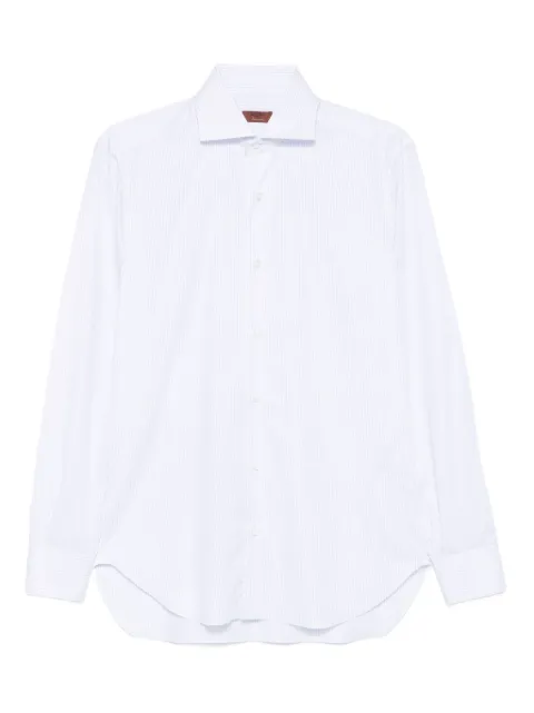 Barba pinstripe cotton shirt