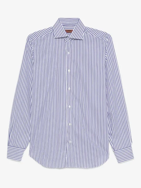 Barba camisa con rayas estampadas