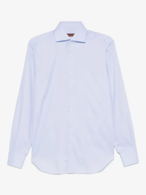 Barba long-sleeved cotton shirt