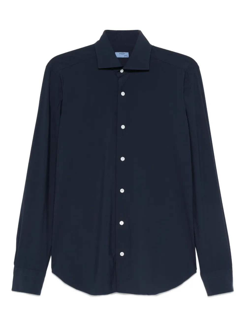 Barba Button-up overhemd Blauw