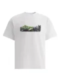 Rayon Vert landscape-print T-shirt - White