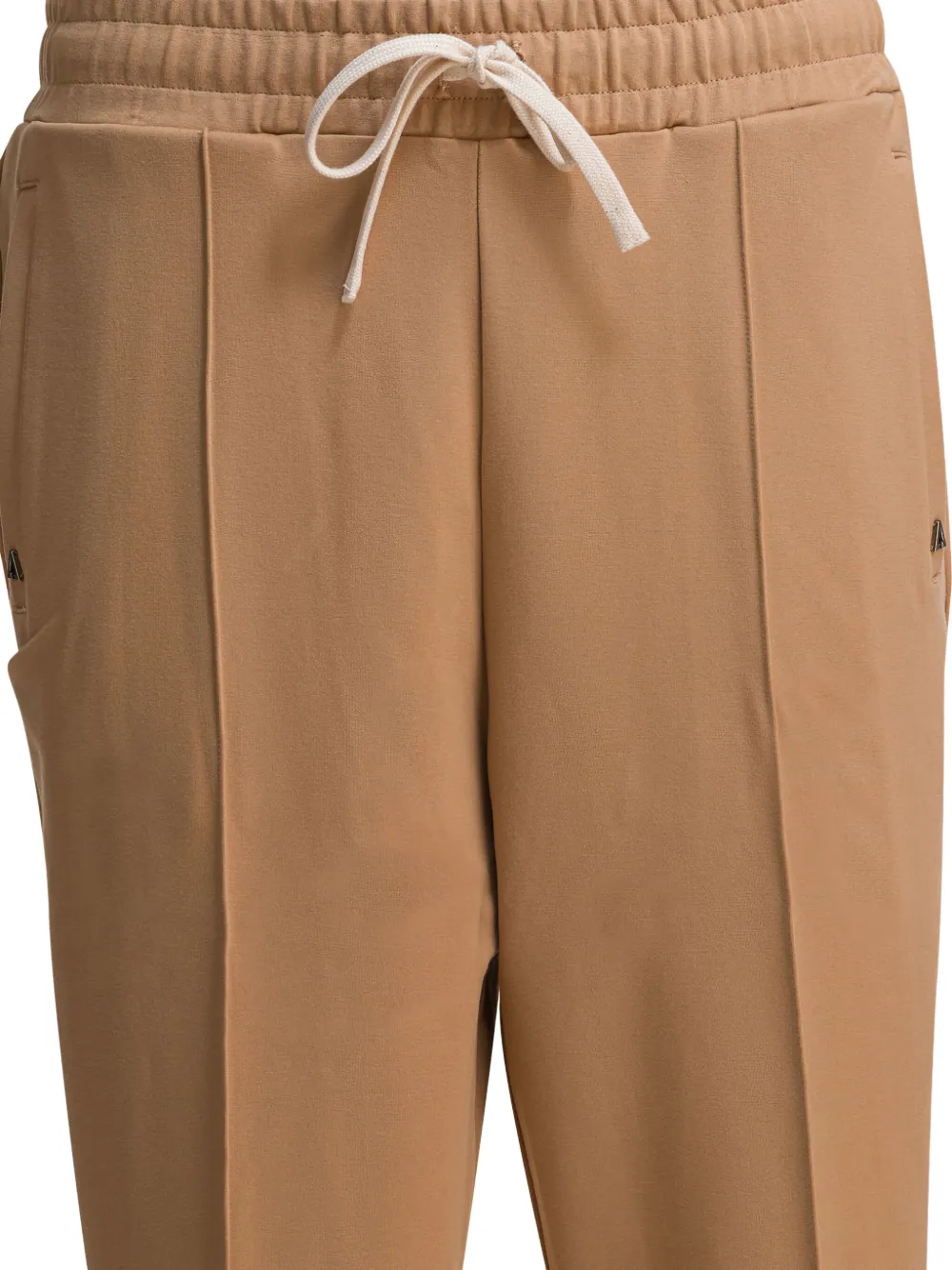 Altum Side-stripe Drawstring Trousers In Brown