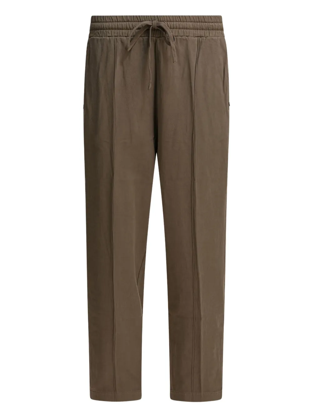 Altum Drawstring Side-panel Trousers In Brown