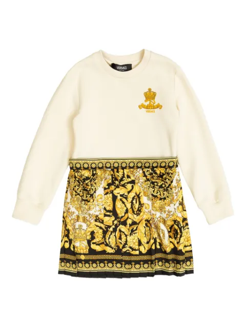 Versace Kids Abito con decorazione corona