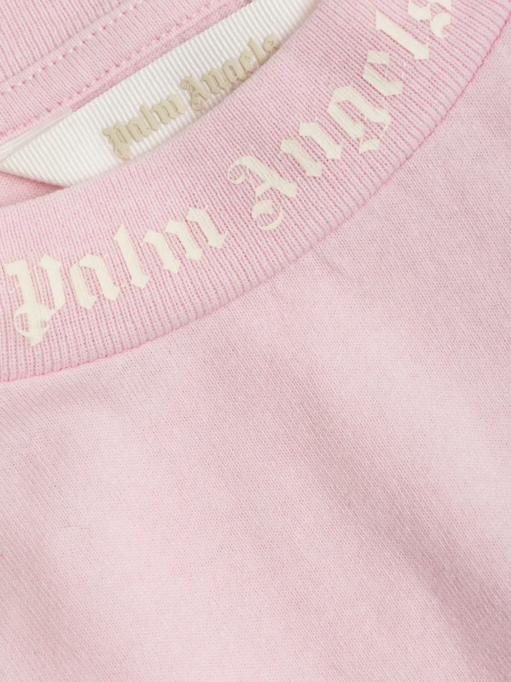 Palm Angels Kids Jurk met elastische taille Roze