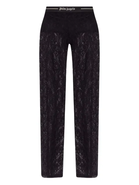 Palm Angels lace-floral trousers