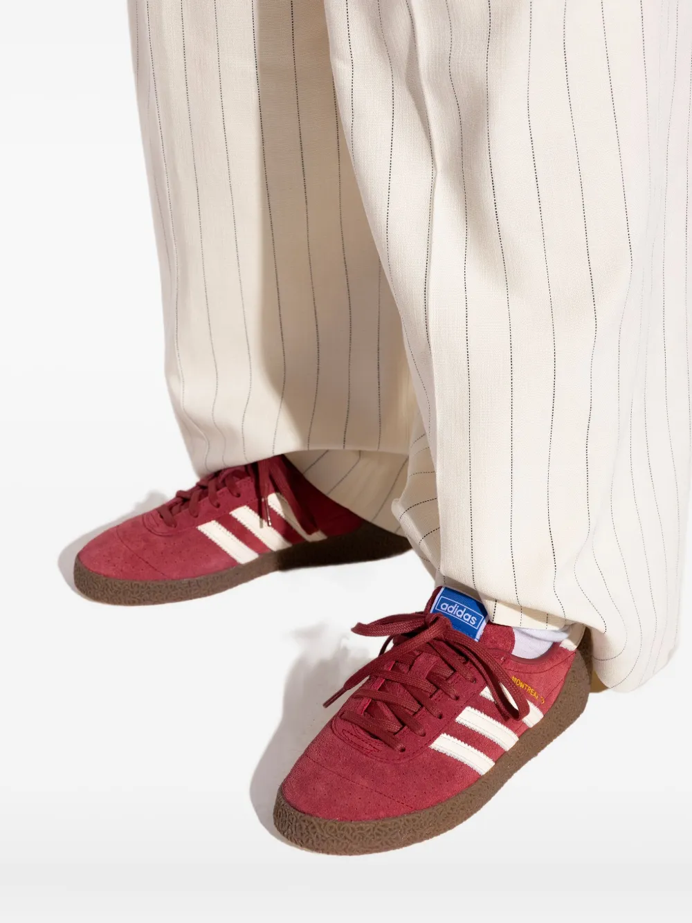 adidas Montreal 76 suede sneakers Red