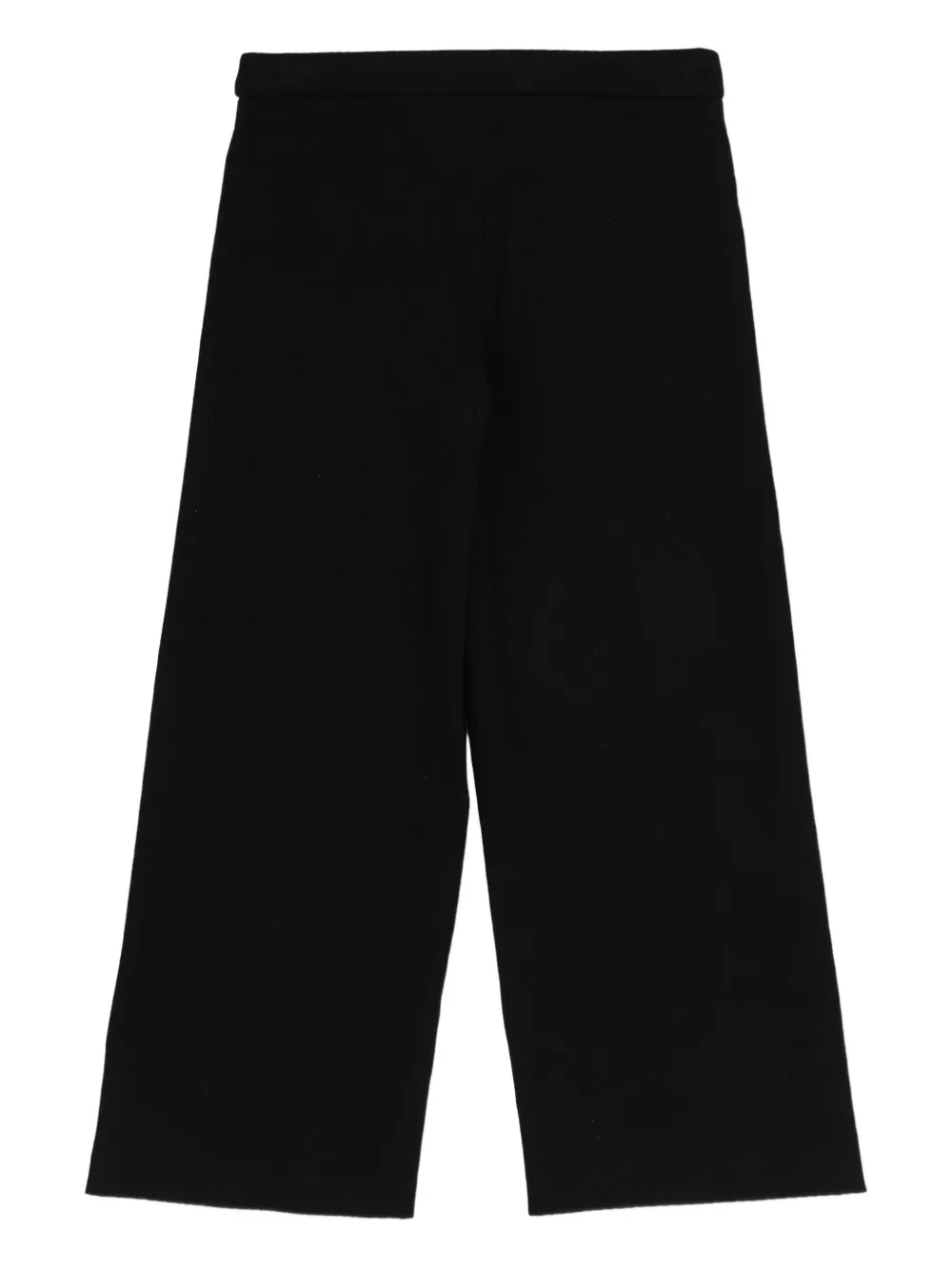 Versace Kids medusa-button trousers 1B000 BLACK