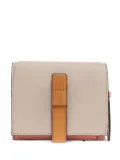 LOEWE strap-detail leather wallet - Grey