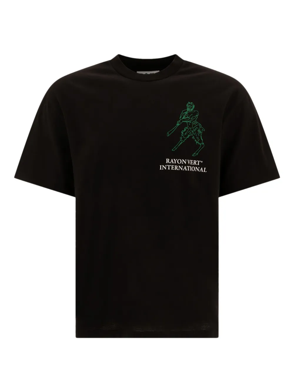Rayon Vert graphic-print T-shirt | Black | Image 1