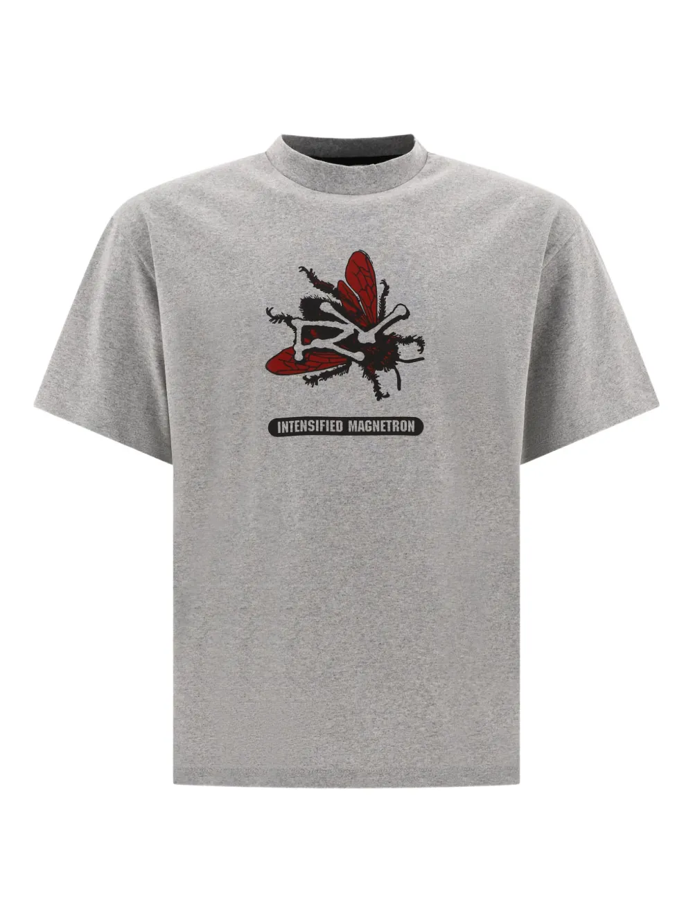Rayon Vert insect-motif atom T-shirt | Grey | Image 1