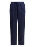 ALTUM drawstring side-panel trousers - Blue