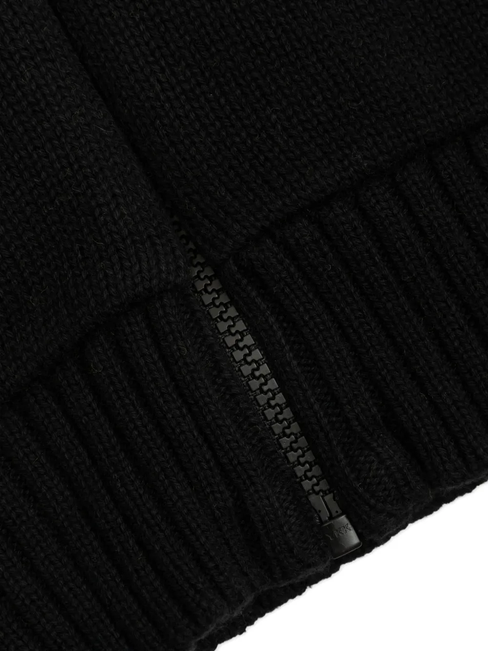 Palm Angels Kids Vest met capuchon en rits Zwart