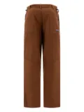 Rayon Vert panelled cotton trousers - Brown