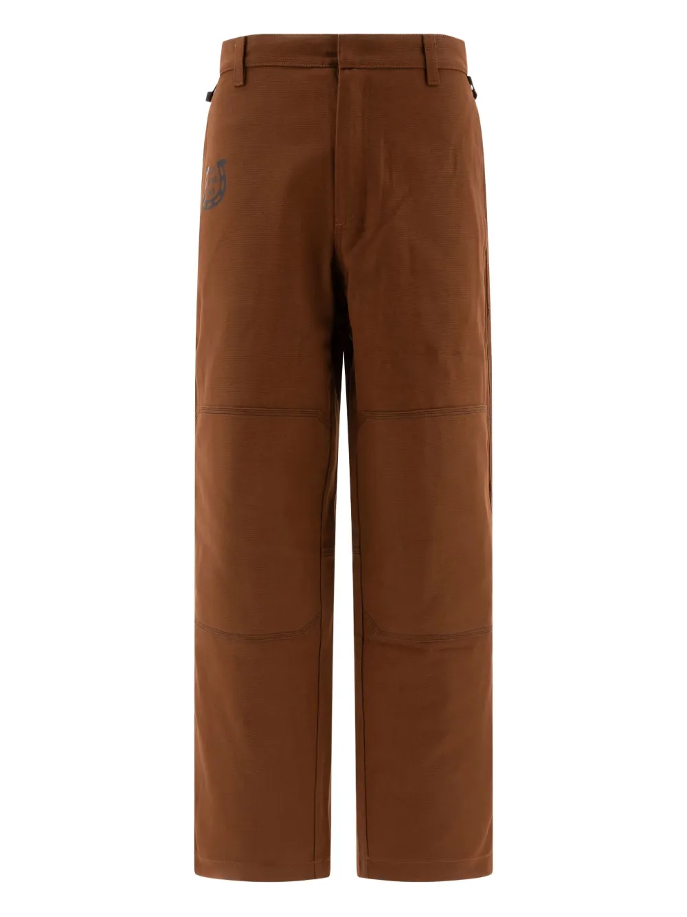 Rayon Vert panelled cotton trousers - Bruin