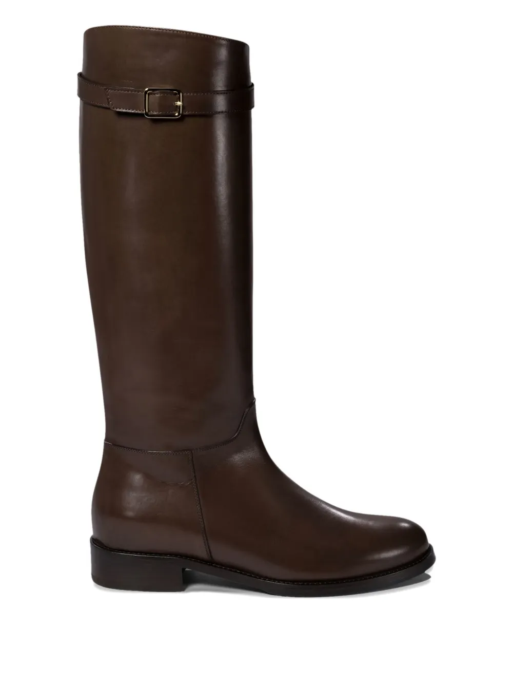 Maretto buckle-strap leather knee-high boots | Knee-High Boots | Image 2