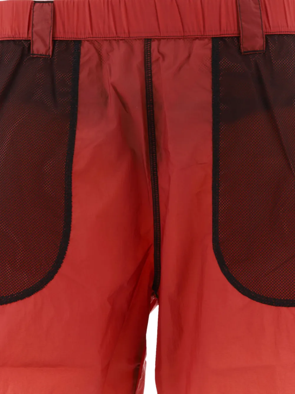 Rayon Vert Logo-printed Swim Shorts In Brown